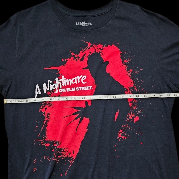 A Nightmare On Elm Street Freddy Krueger Silhouette T-shirt - Picture 5 of 9